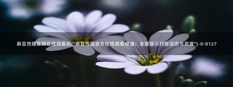 麻豆热门演员